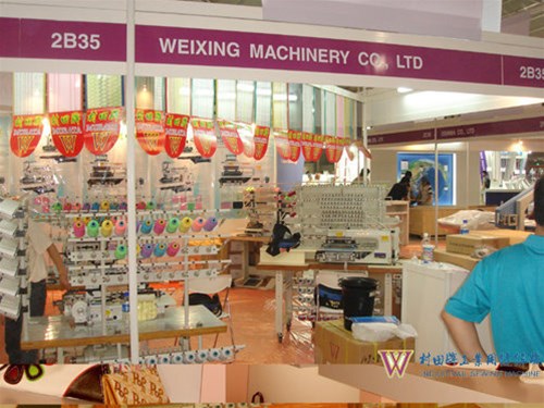 2008年5月新加坡缝纫机械展图集